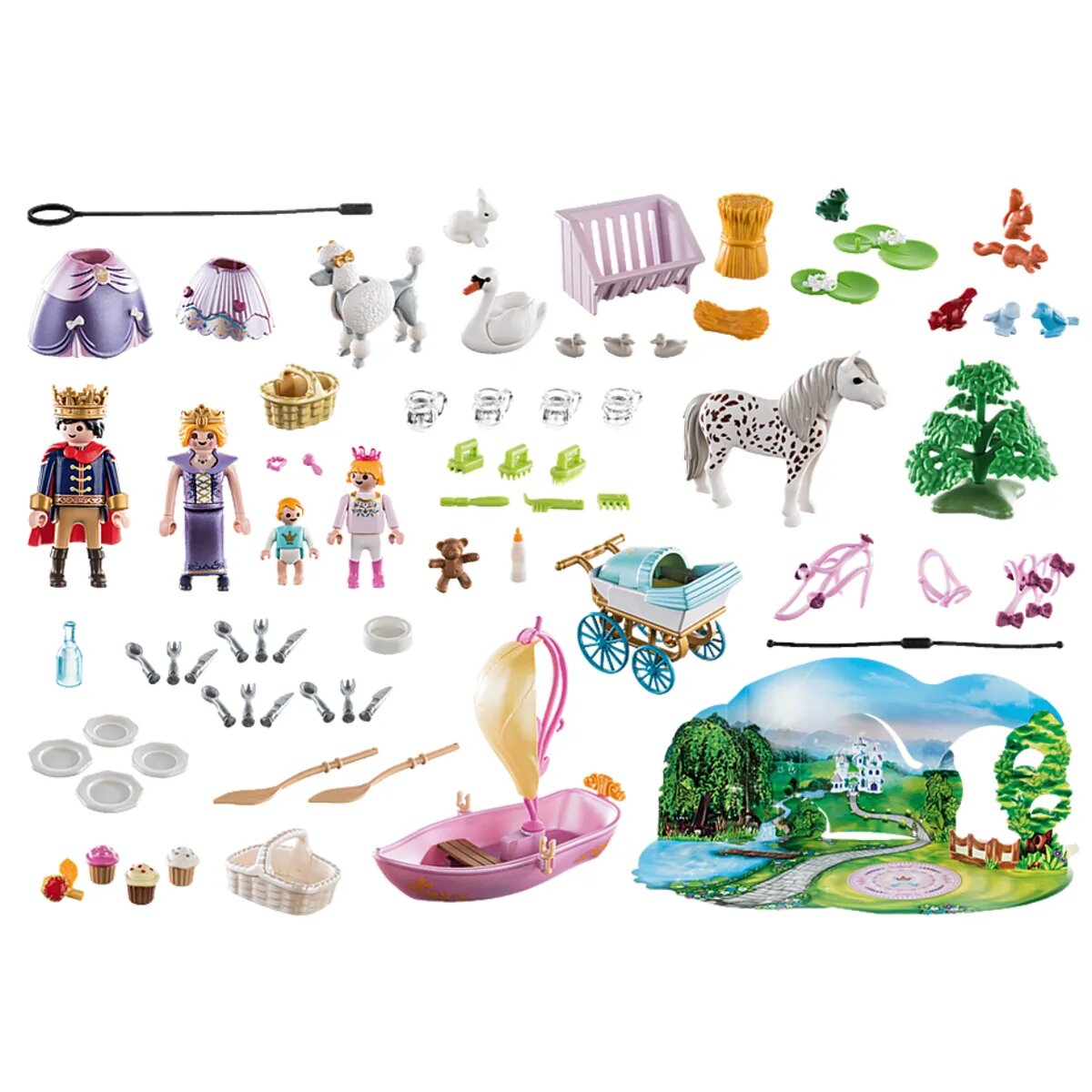 PLAYMOBIL® 70323 - Adventskalender Königliches Picknick im Park