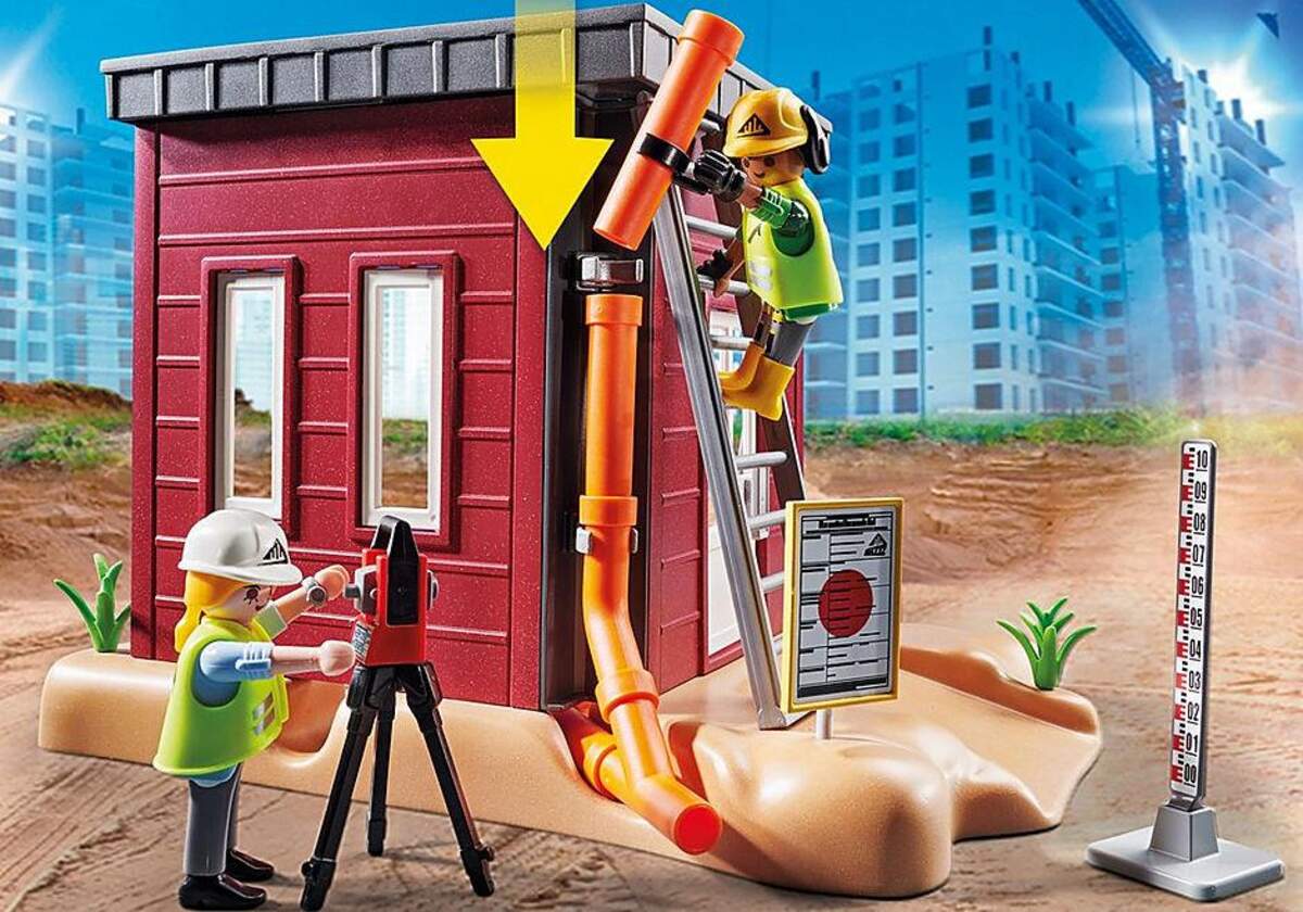 PLAYMOBIL® 70443 City Action Minibagger mit Bauteil