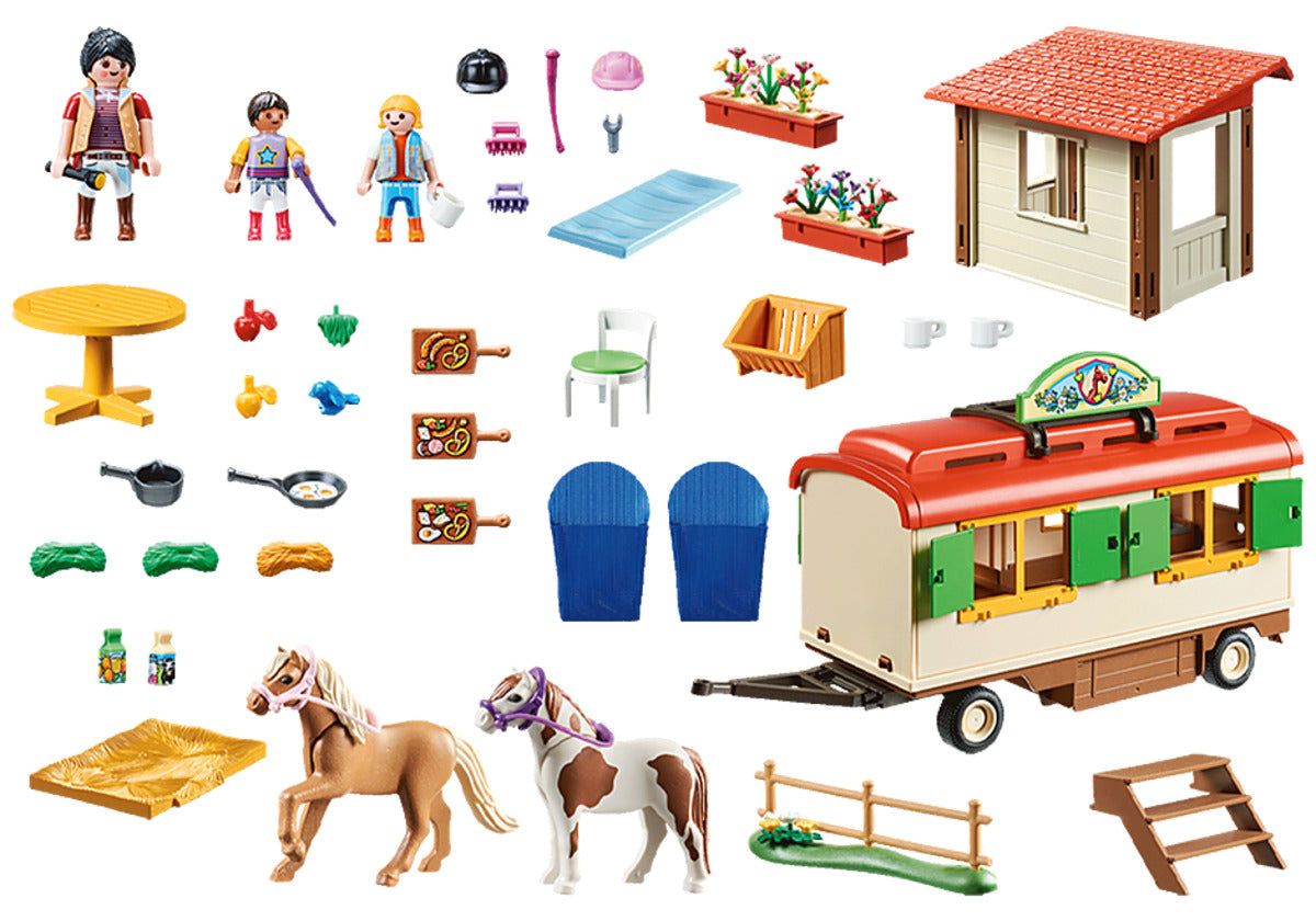 PLAYMOBIL® 70510 Ponycamp-Übernachtungswagen