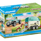 PLAYMOBIL® 70511 PKW mit Ponyanhänger