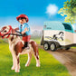 PLAYMOBIL® 70511 PKW mit Ponyanhänger