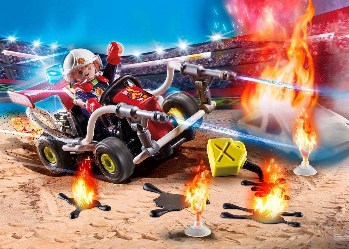 PLAYMOBIL® 70554 Stuntshow Feuerwehrkart