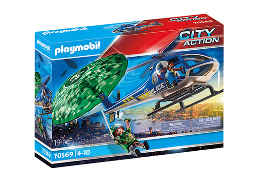 PLAYMOBIL® 70569 Polizei-Hubschrauber: Fallschirm-Verfolgung