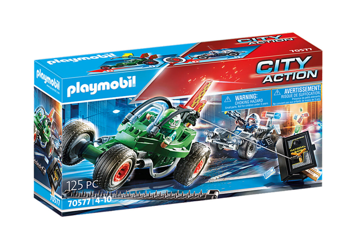 PLAYMOBIL® 70577 Polizei-Kart: Verfolgung des Tresorräubers