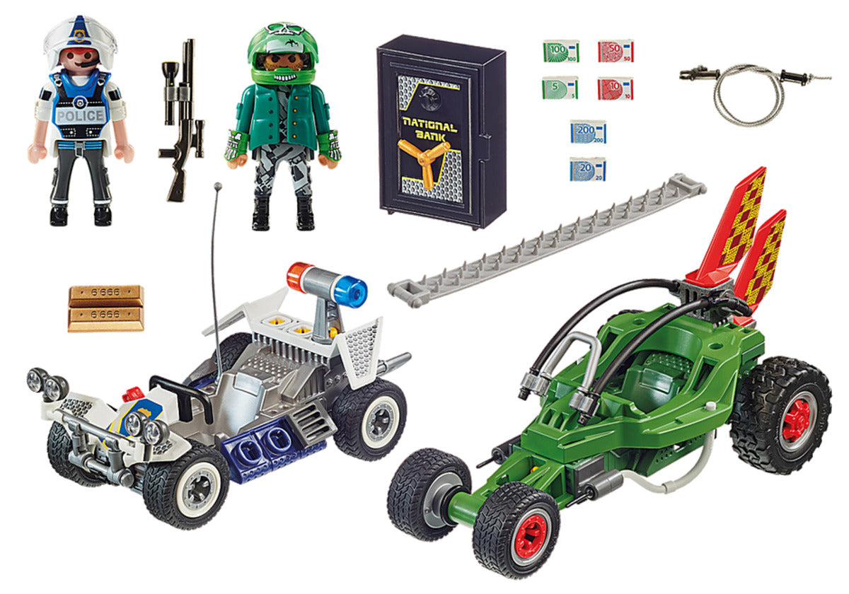 PLAYMOBIL® 70577 Polizei-Kart: Verfolgung des Tresorräubers