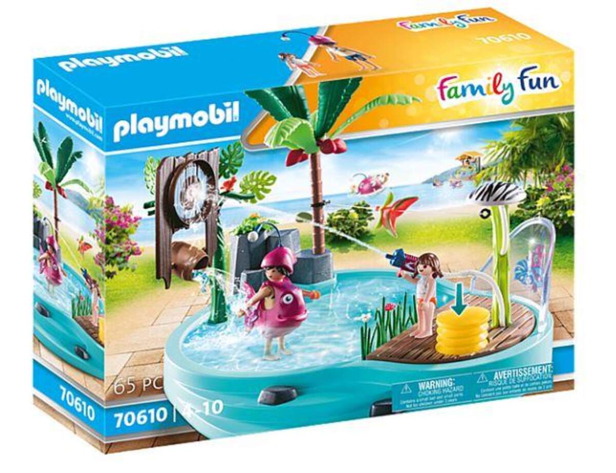 PLAYMOBIL® 70610 Family Fun  Spaßbecken mit Wasserspritze