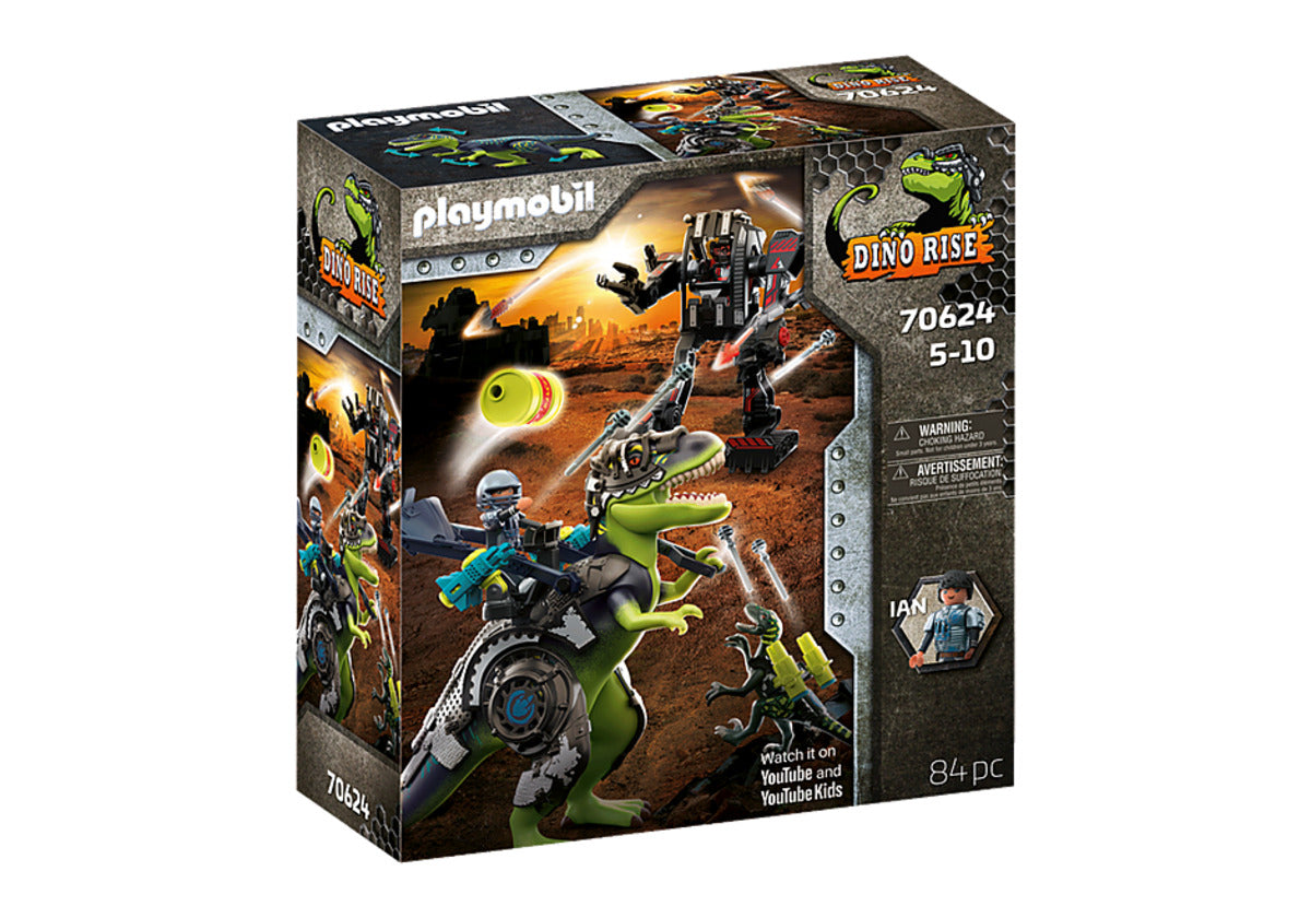 PLAYMOBIL® 70624 Dino Rise - T-Rex: Gefecht der Giganten