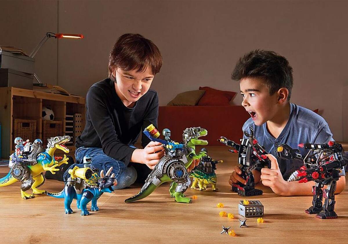 PLAYMOBIL® 70624 Dino Rise - T-Rex: Gefecht der Giganten