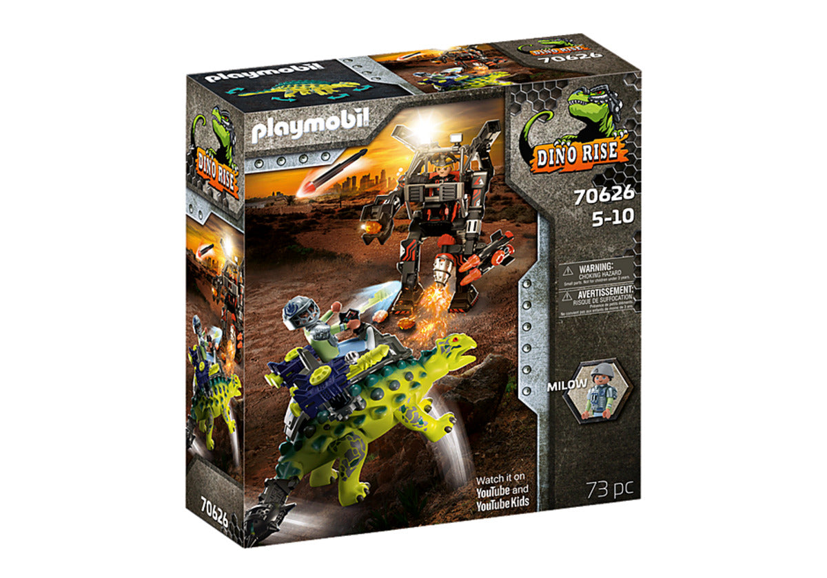 PLAYMOBIL® 70626 Dino Rise - Saichania: Abwehr des Kampfläufers