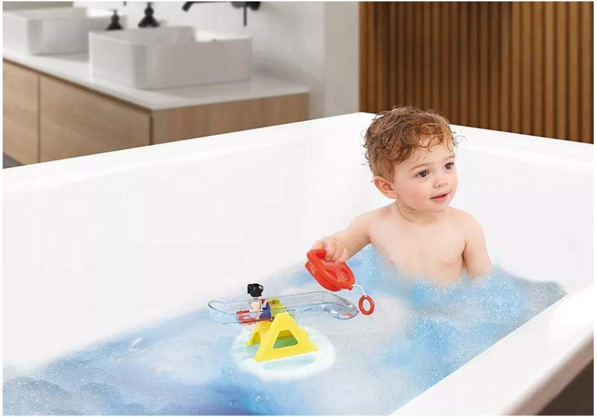 PLAYMOBIL® 70635 1.2.3. Aqua Badeinsel mit Wasserrutsche