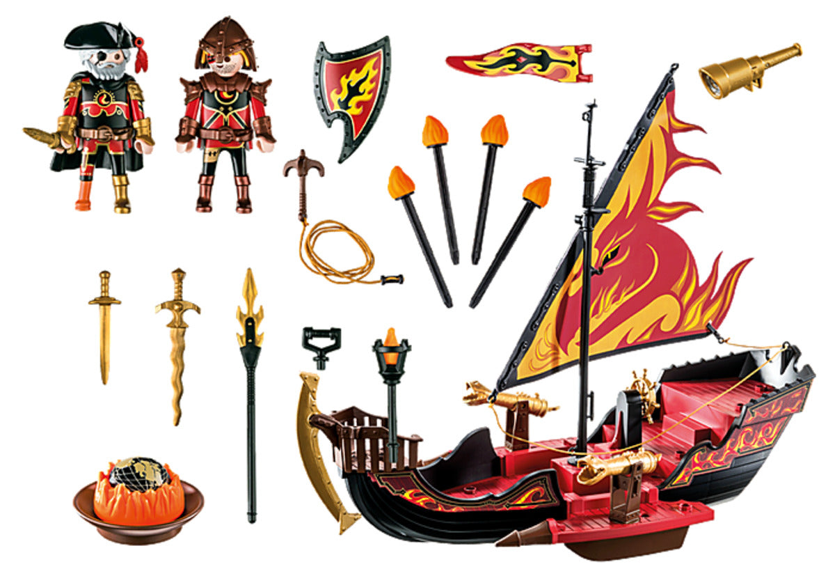 PLAYMOBIL® 70641 Novelmore  Burnham Raiders Feuerschiff