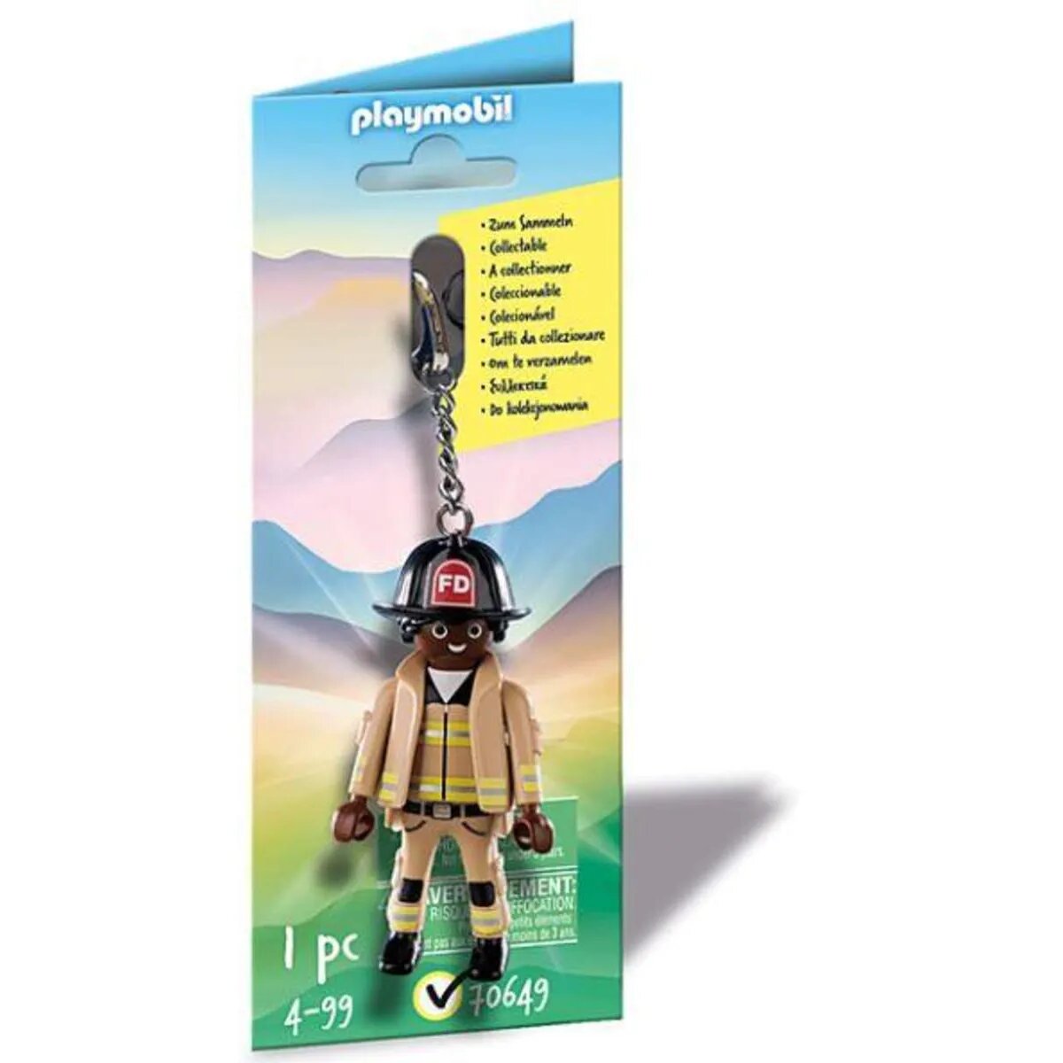 PLAYMOBIL® 70649 Schlüsselanhänger Feuerwehrmann