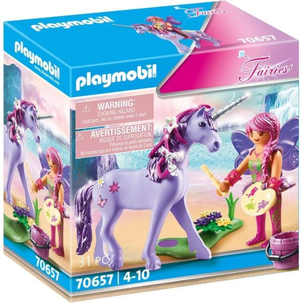 PLAYMOBIL® 70657 Fairies Einhorn mit Schmück-Fee