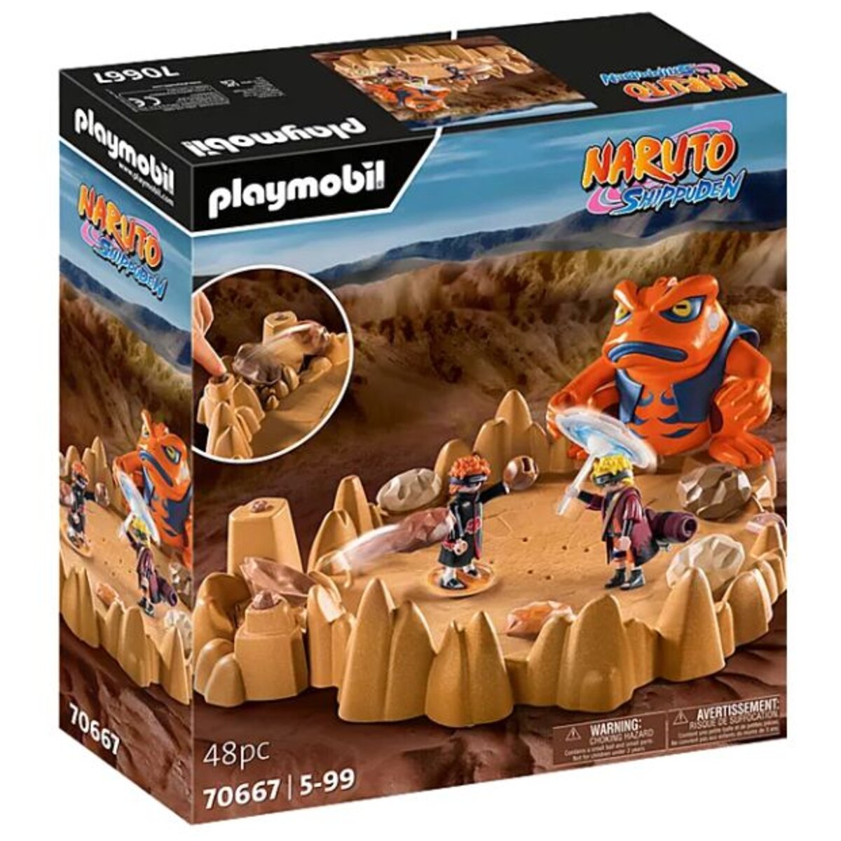 PLAYMOBIL® 70667  Naruto Shippuden - Naruto vs. Pain