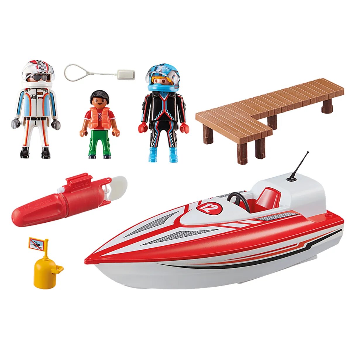 PLAYMOBIL® 70744 Sports & Action - Speedboot mit Unterwassermotor