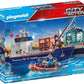 PLAYMOBIL® 70769 City Action Großes Containerschiff mit Zollboot