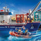 PLAYMOBIL® 70769 City Action Großes Containerschiff mit Zollboot