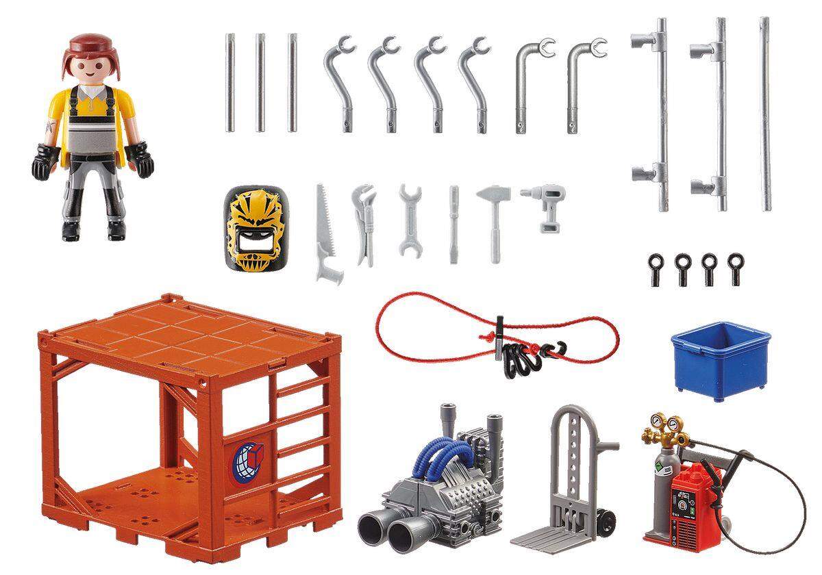 PLAYMOBIL® 70774 City Action Containerfertigung
