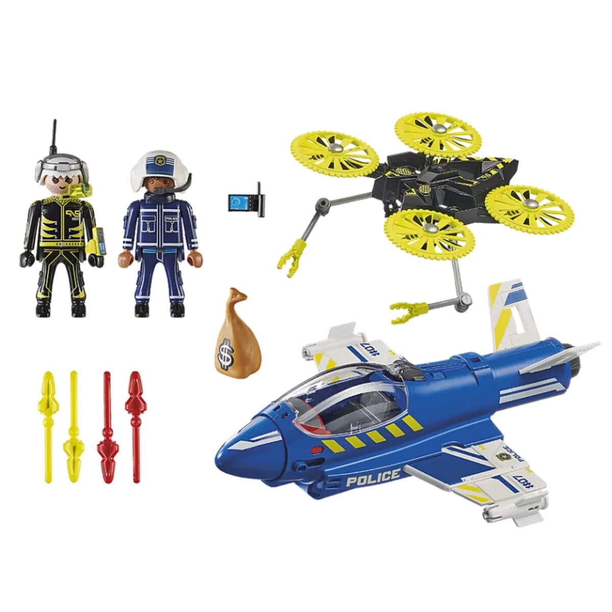 PLAYMOBIL® 70780 Polizei-Jet: Drohnen-Verfolgung