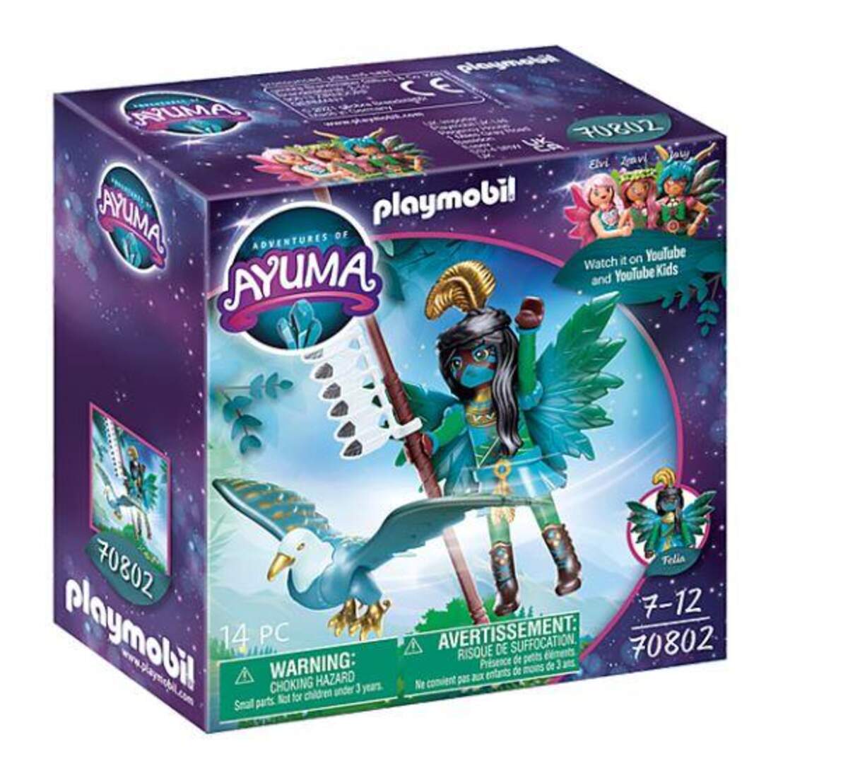 PLAYMOBIL® 70802 Adventures of Ayuma - Knight Fairy mit Seelentier