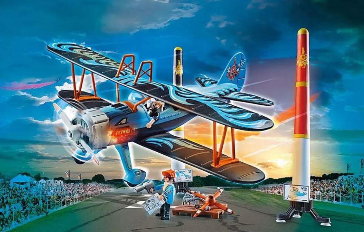 PLAYMOBIL® 70831 Air Stuntshow Doppeldecker "Phönix"