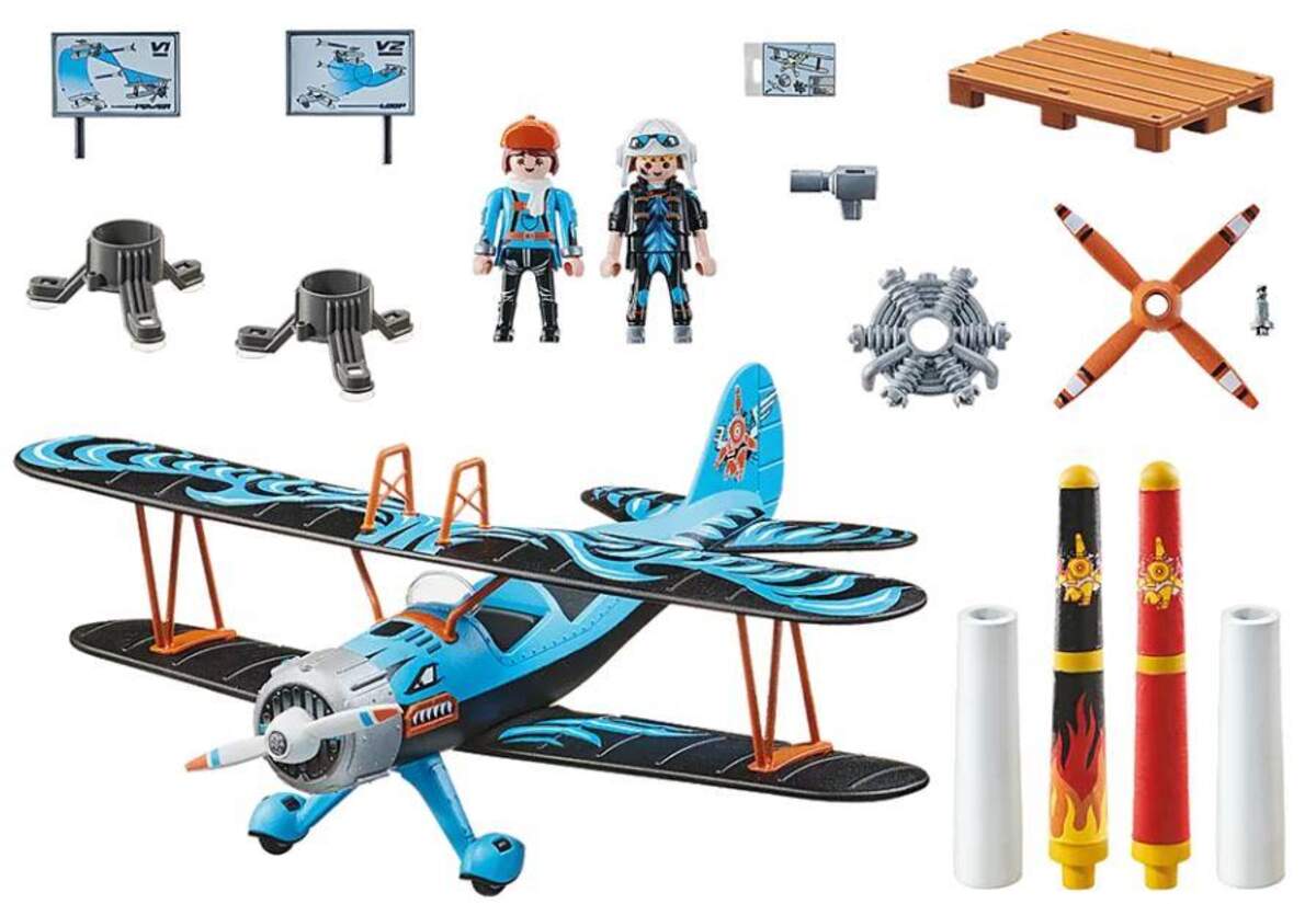 PLAYMOBIL® 70831 Air Stuntshow Doppeldecker "Phönix"