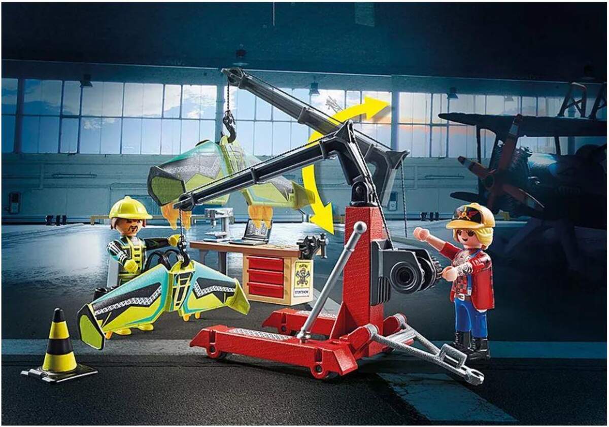 PLAYMOBIL® 70834 Air Stuntshow Servicestation