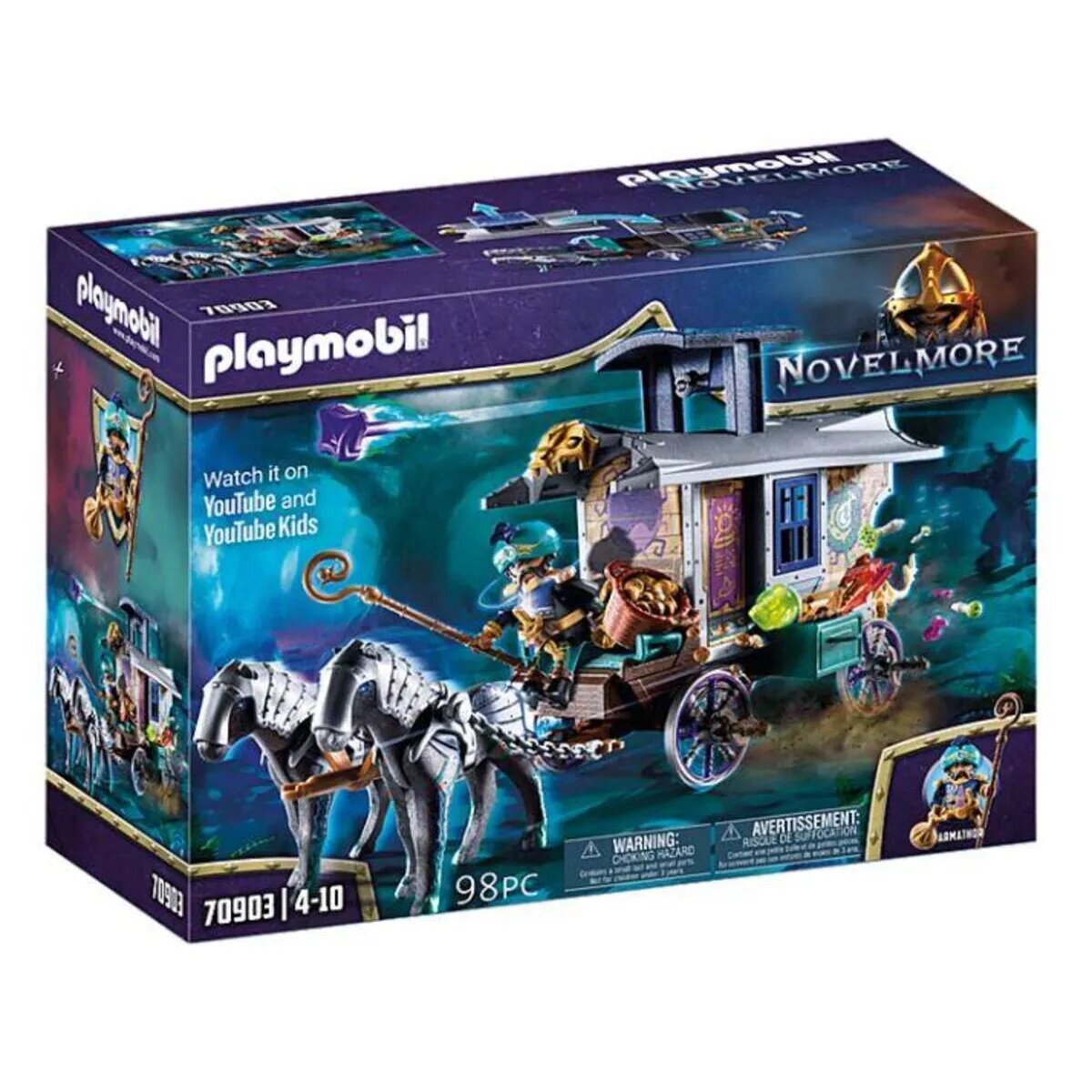 PLAYMOBIL® 70903 Novelmore - Violet Vale - Händlerkutsche