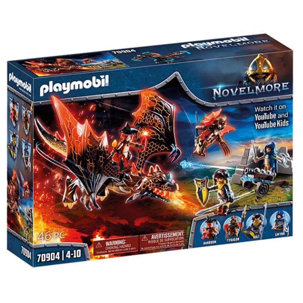 PLAYMOBIL® 70904 Novelmore - Drachenattacke
