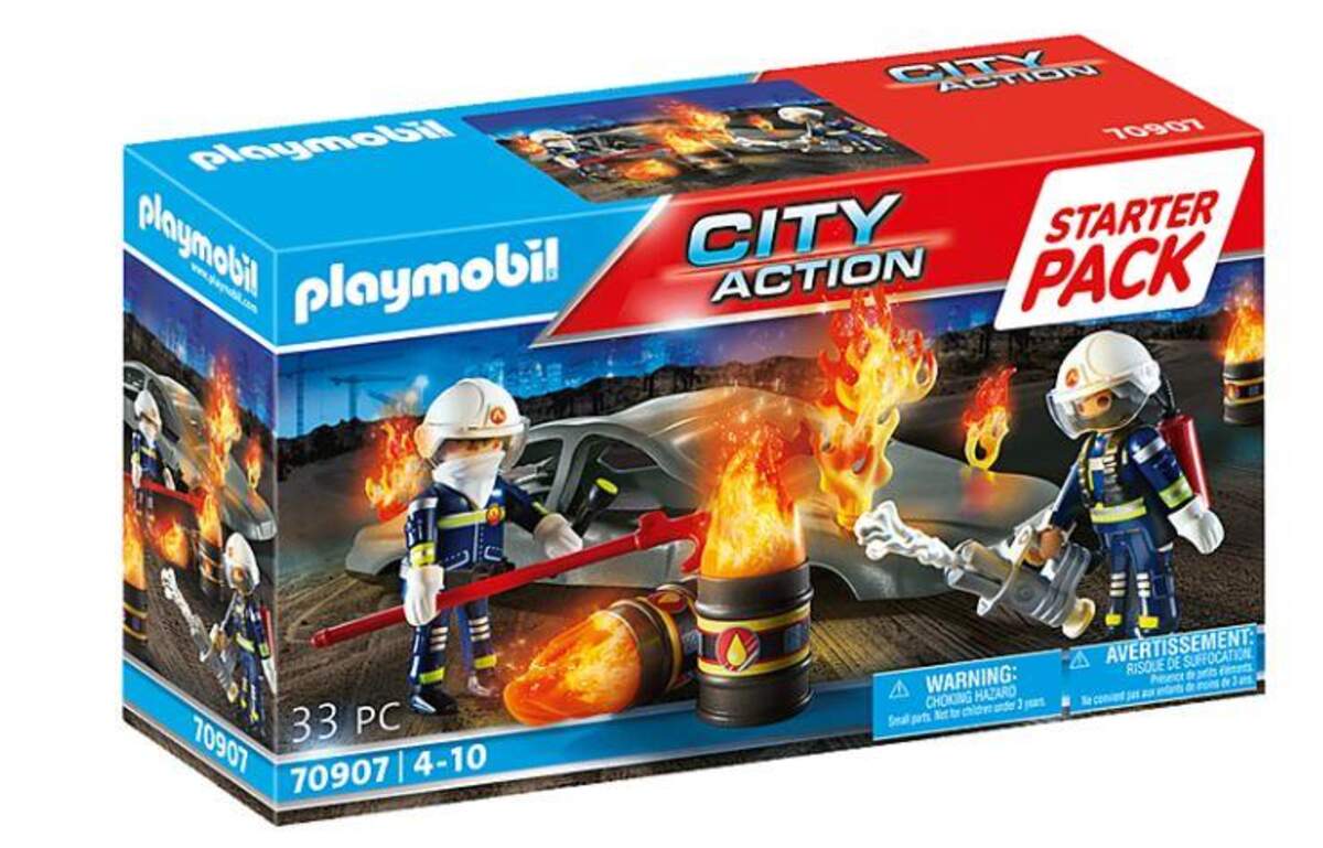 PLAYMOBIL® 70907 City Action - Starter Pack Feuerwehrübung