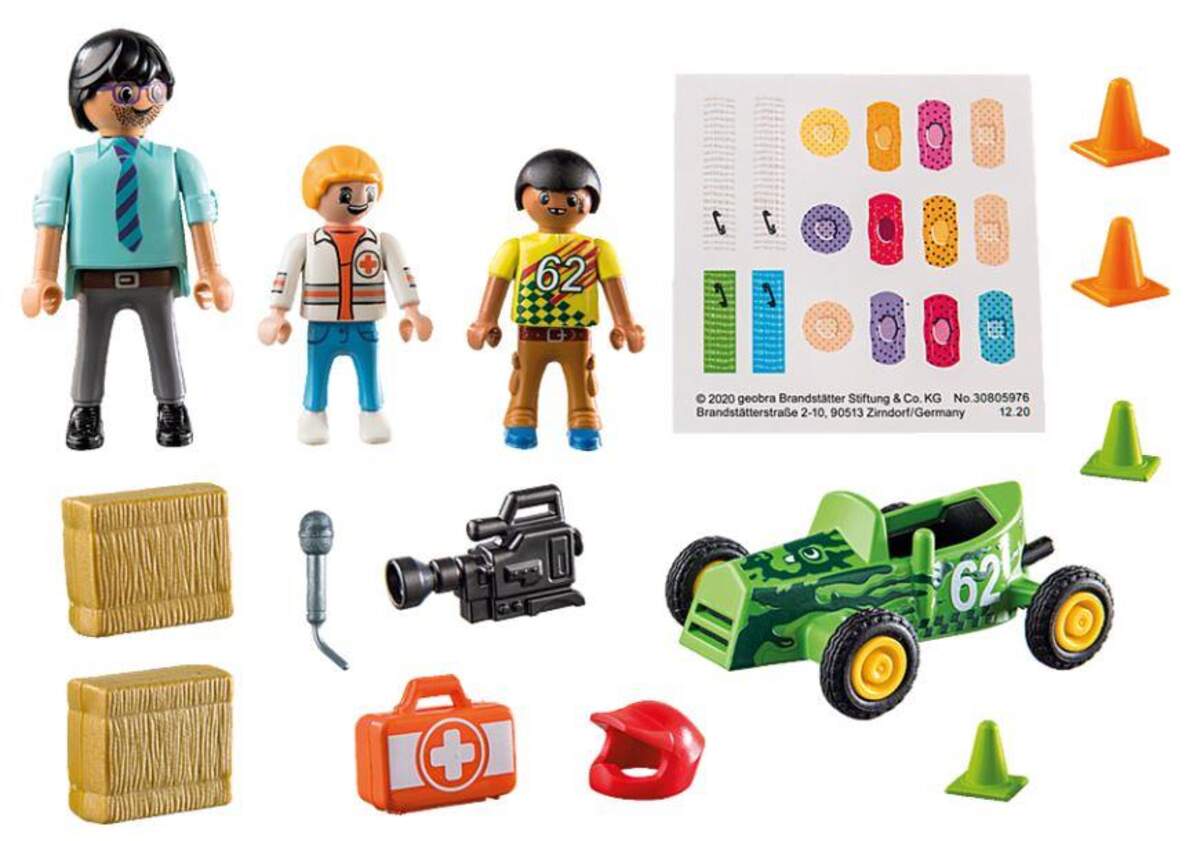 PLAYMOBIL® 70919 DUCK ON CALL - Notarzt Action. Hilf dem Rennfahrer!