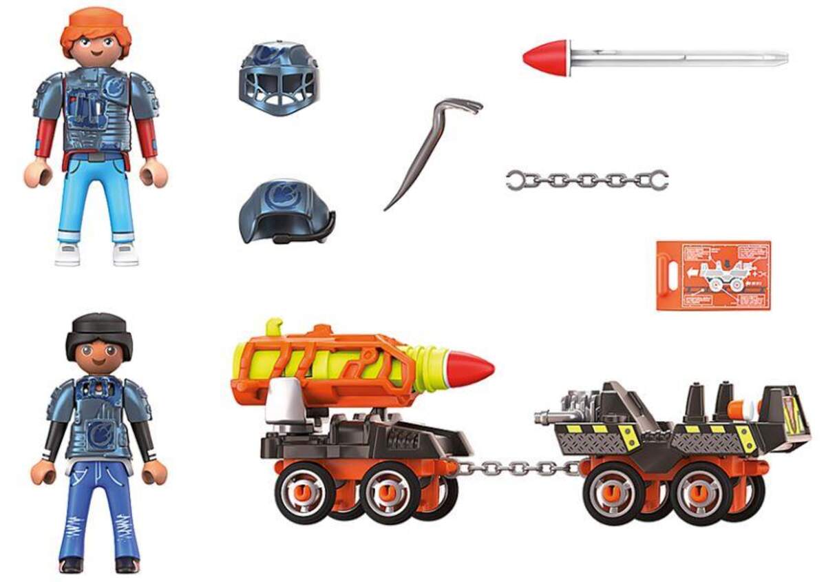 PLAYMOBIL® 70929 Dino Rise - Dino Mine Raketenkart