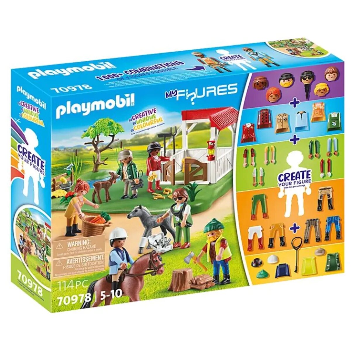 PLAYMOBIL® 70978 My Figures: Horse Ranch