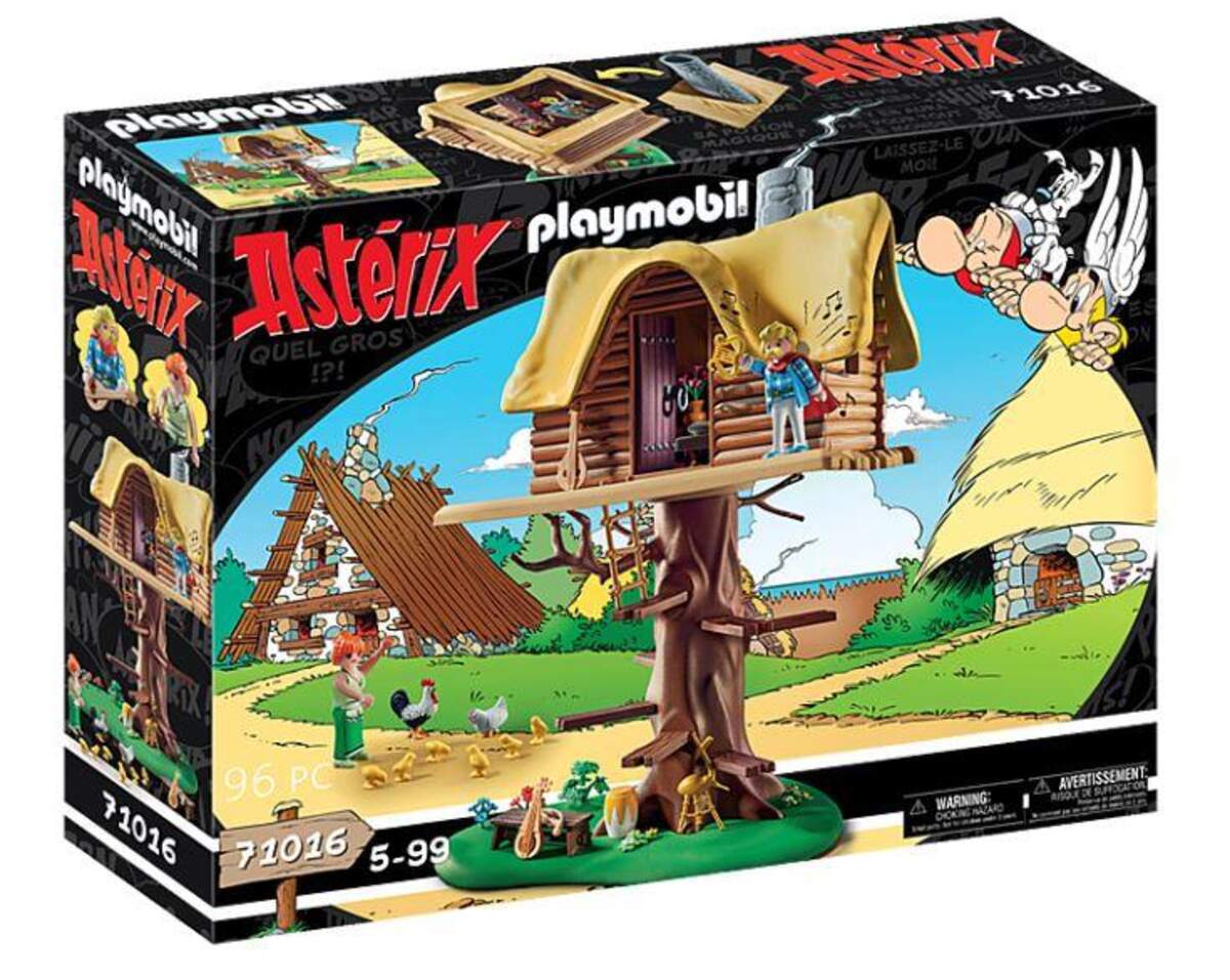 PLAYMOBIL® 71016 Asterix: Troubadix mit Baumhaus