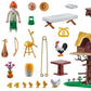 PLAYMOBIL® 71016 Asterix: Troubadix mit Baumhaus