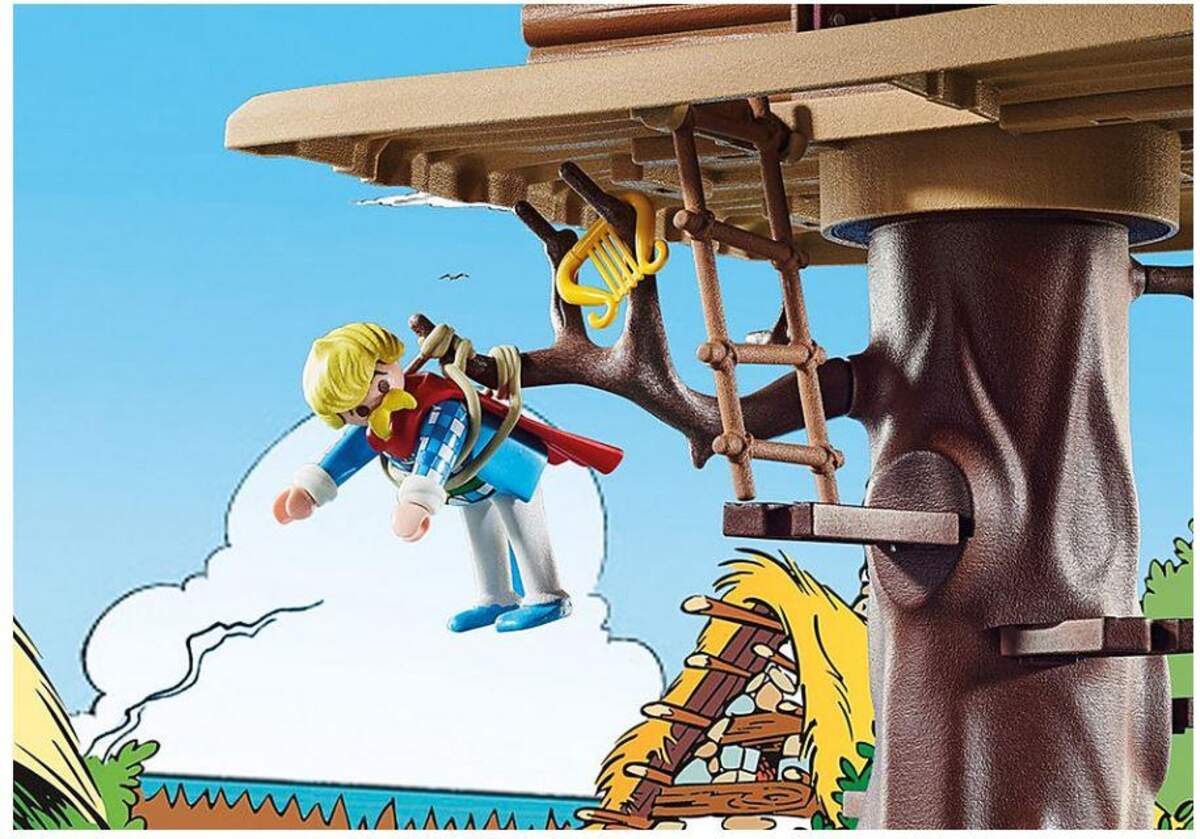PLAYMOBIL® 71016 Asterix: Troubadix mit Baumhaus