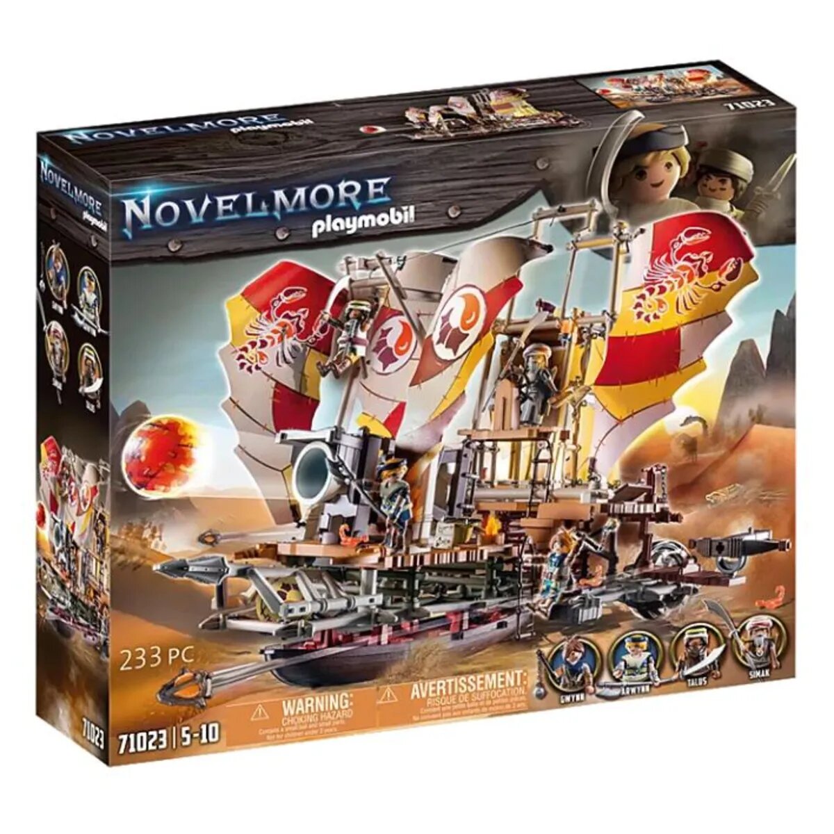 PLAYMOBIL® 71023 Novelmore - Sal'ahari Sands: Sandsturmbrecher