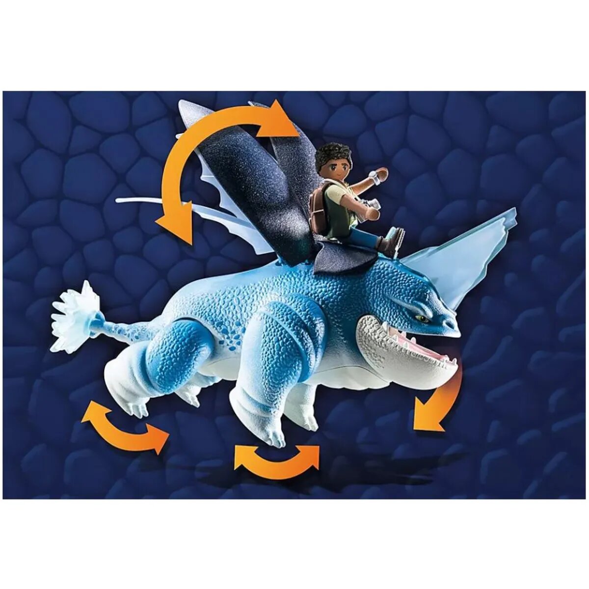 PLAYMOBIL® 71082 Dragons: The Nine Realms - Plowhorn & D'Angelo