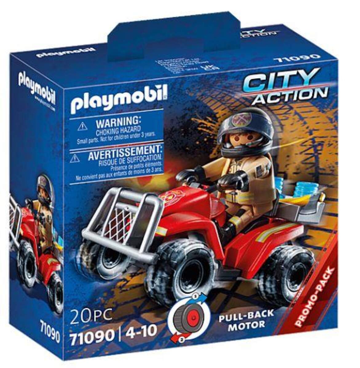 PLAYMOBIL® 71090 City Action Feuerwehr-Speed Quad