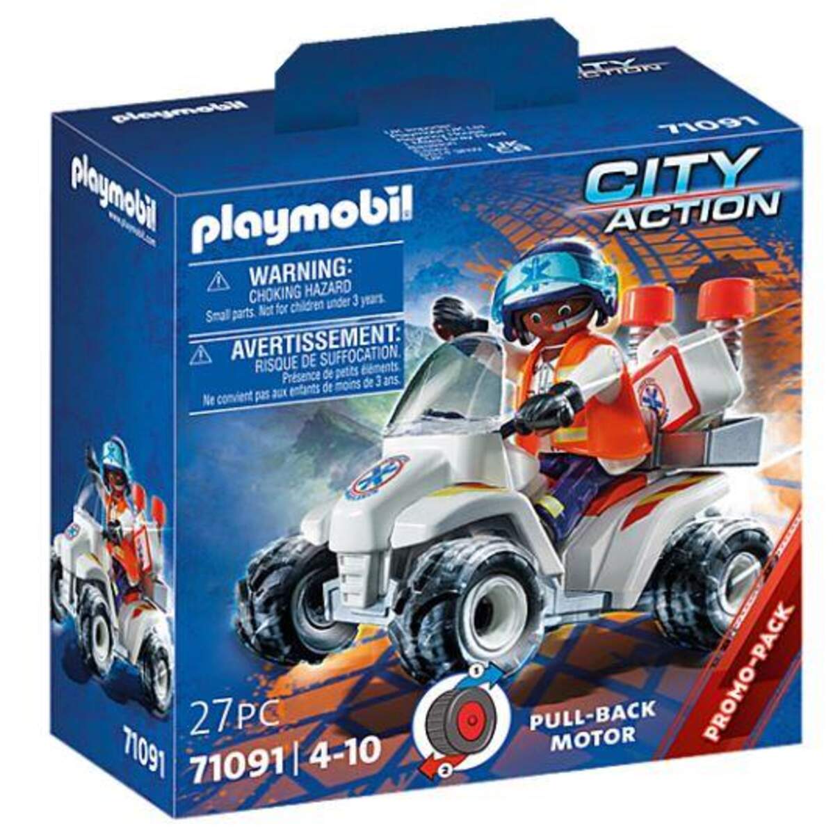 PLAYMOBIL® 71091 City Action Rettungs-Speed Quad