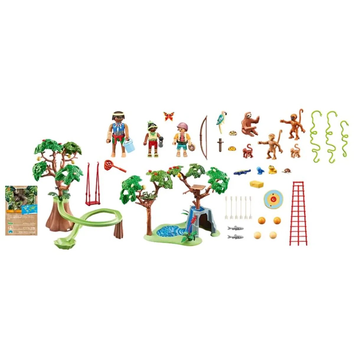PLAYMOBIL® 71142 Wiltopia - Tropischer Dschungel-Spielplatz
