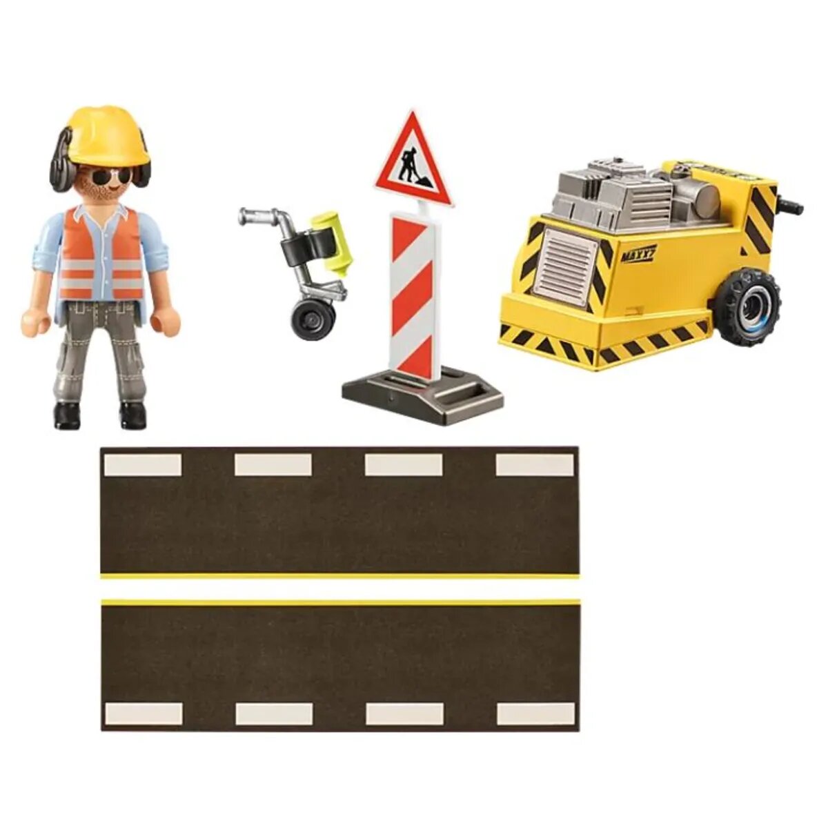 PLAYMOBIL® 71185 City Action - Bauarbeiter mit Kantenfräser