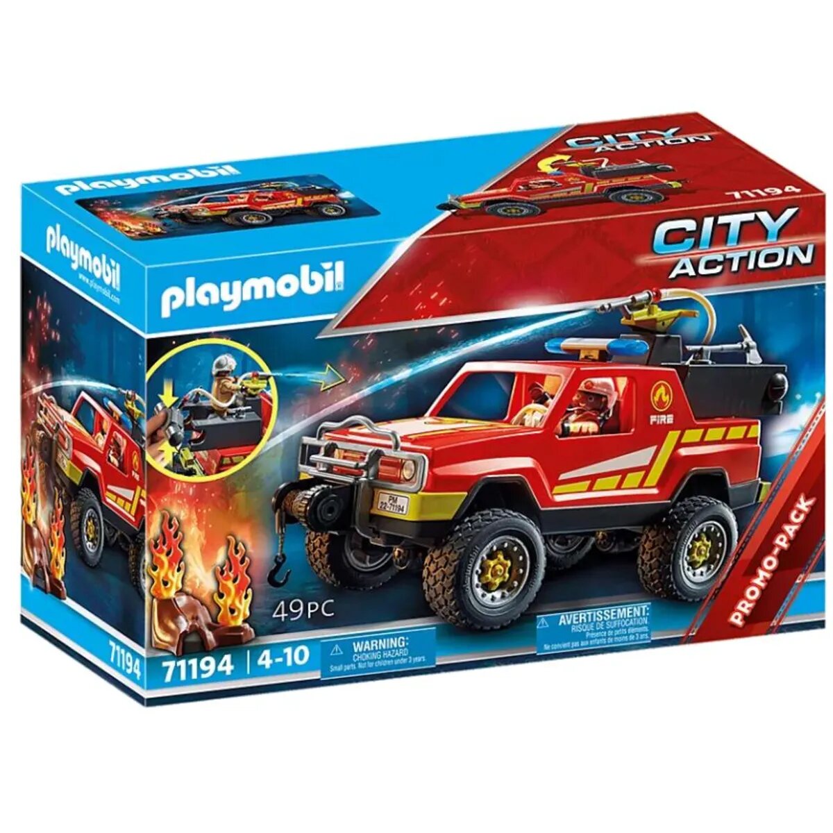PLAYMOBIL® 71194 City Action: Feuerwehr-Löschtruck