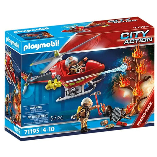 PLAYMOBIL® 71195 City Action: Feuerwehr-Hubschrauber