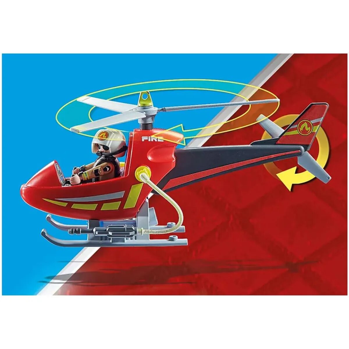 PLAYMOBIL® 71195 City Action: Feuerwehr-Hubschrauber