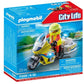 PLAYMOBIL® 71205 City Life - Notarzt-Motorrad mit Blinklicht