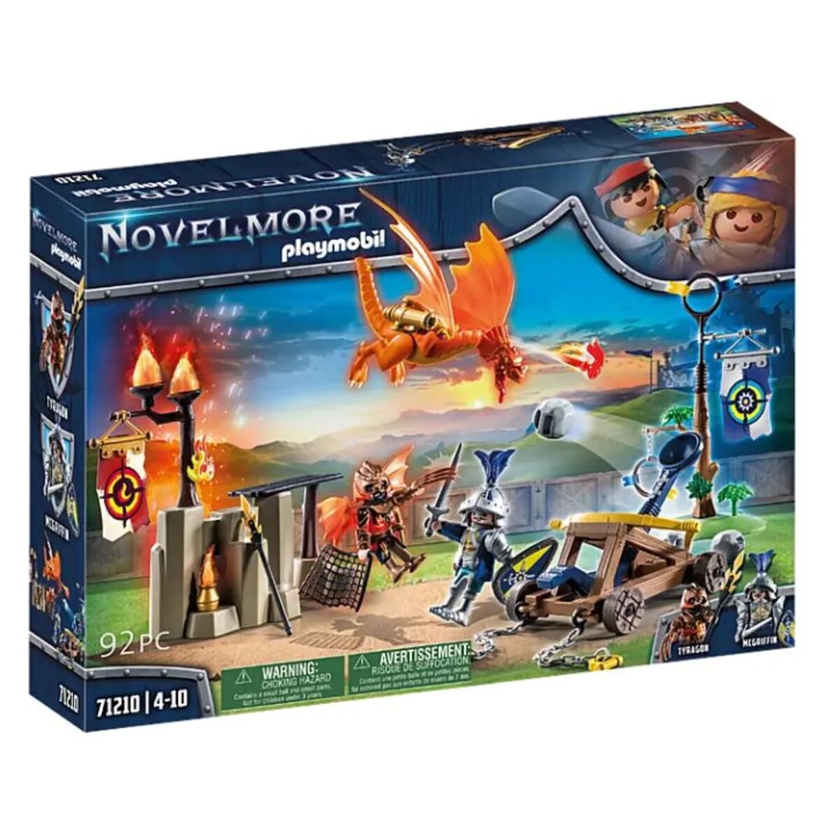 PLAYMOBIL® 71210 Novelmore vs. Burnham Raiders - Turnierplatz