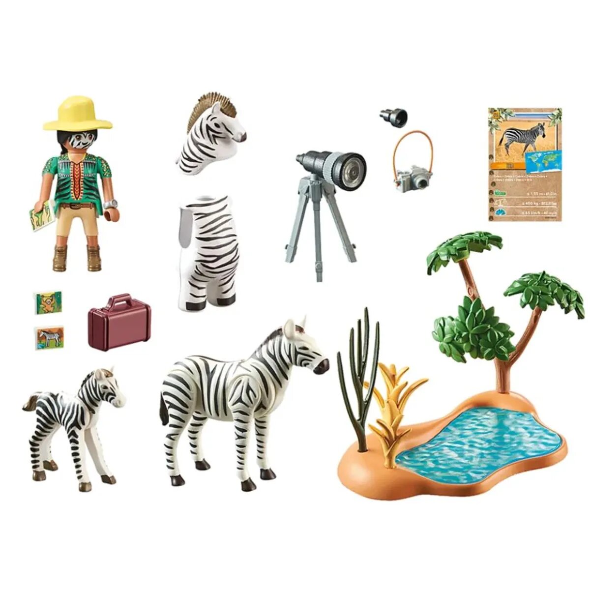 PLAYMOBIL® 71295 Wiltopia - Unterwegs mit der Tierfotografin