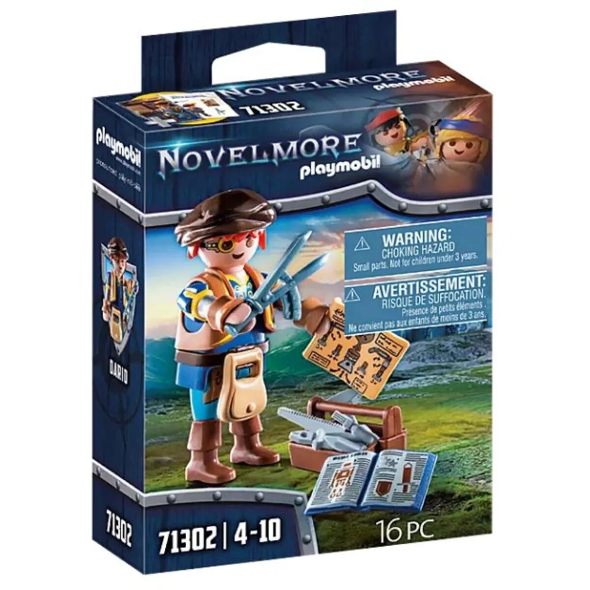 PLAYMOBIL® 71302 Novelmore - Dario mit Werkzeug
