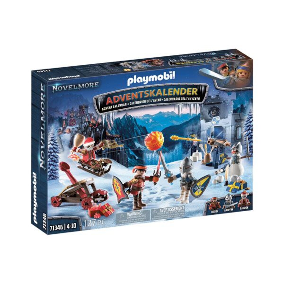PLAYMOBIL® 71346 Adventskalender Novelmore - Kampf im Schnee